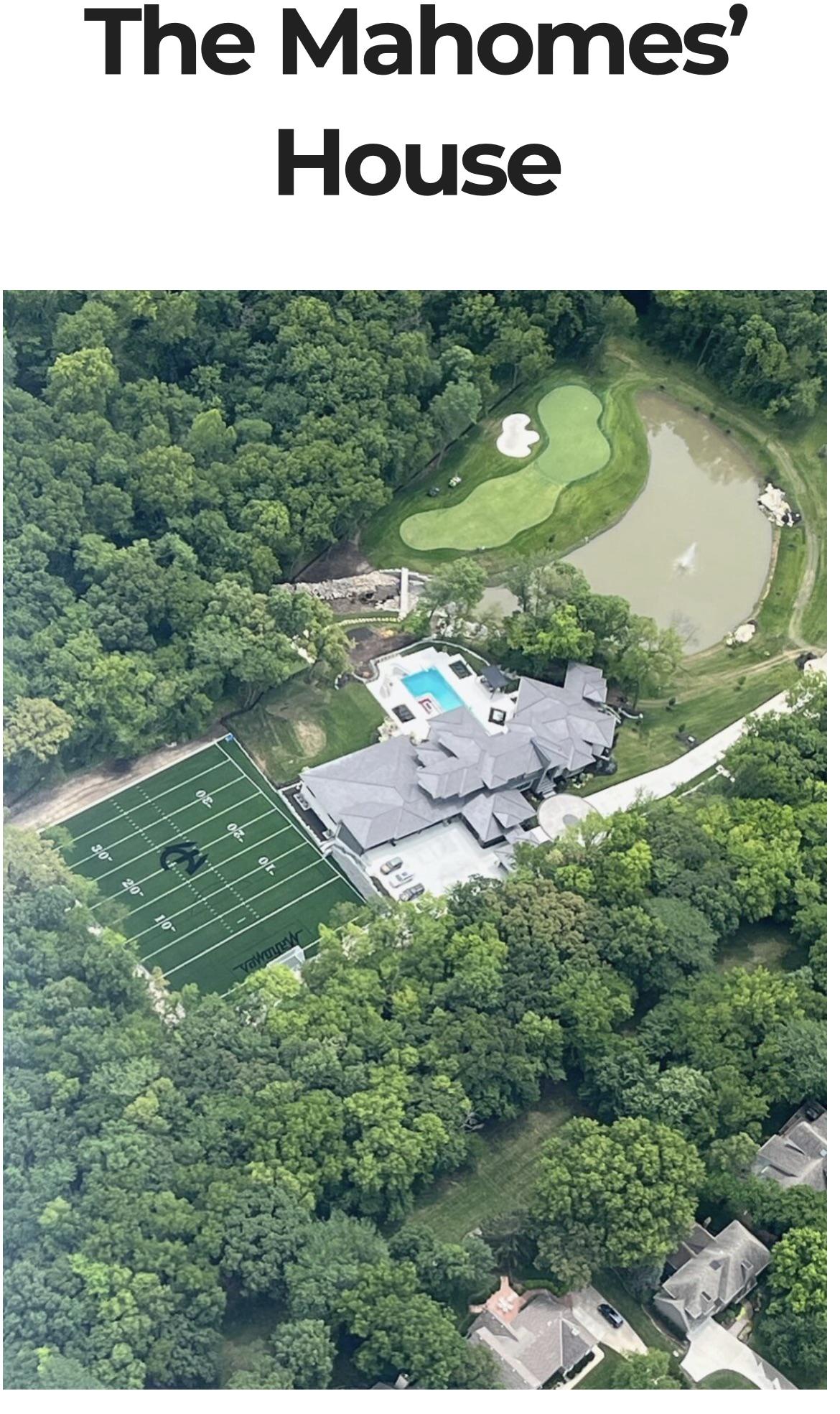 Mahomes’ Home Base: Touchdown to Luxury