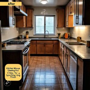 Kitchen Move Out Cleaning: Tips for a Sparkling Finish