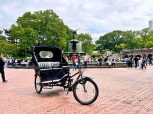 Central Park pedicab tour