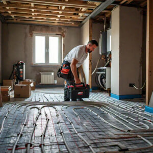 Floor heating installation: transform and improve your home